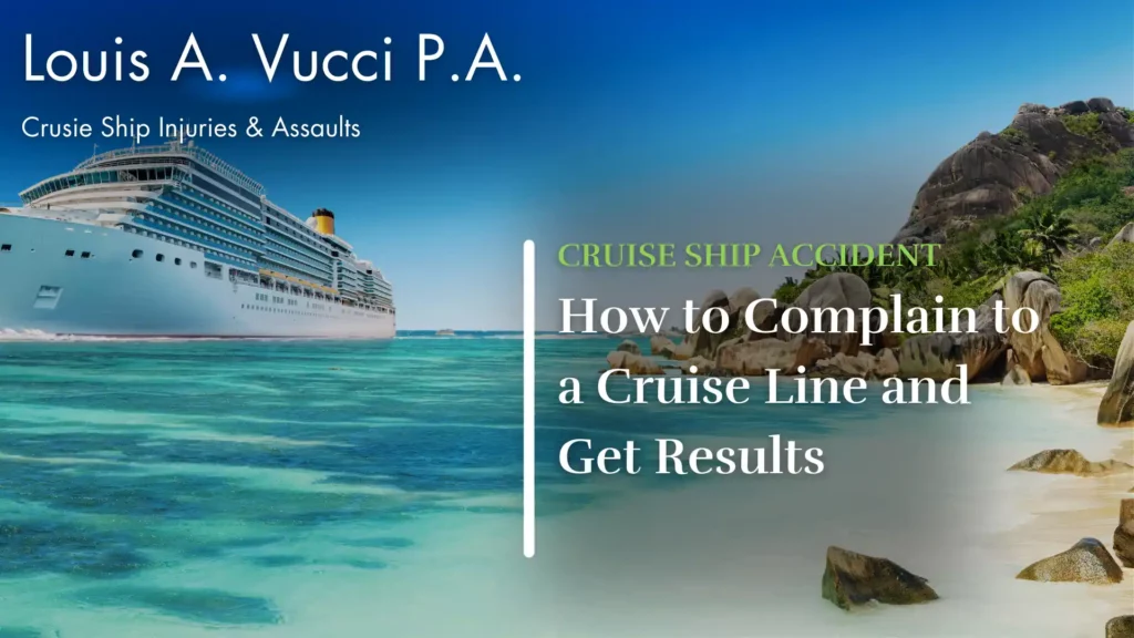 How to Complain to a Cruise Line and Get Results