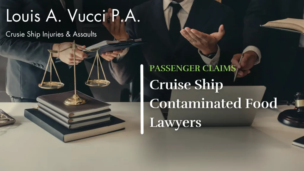 Cruise Ship Contaminated Food Lawyers