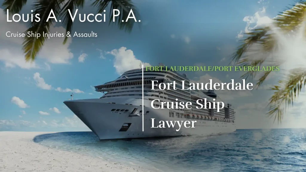 Fort Lauderdale Cruise Ship Lawyer Image
